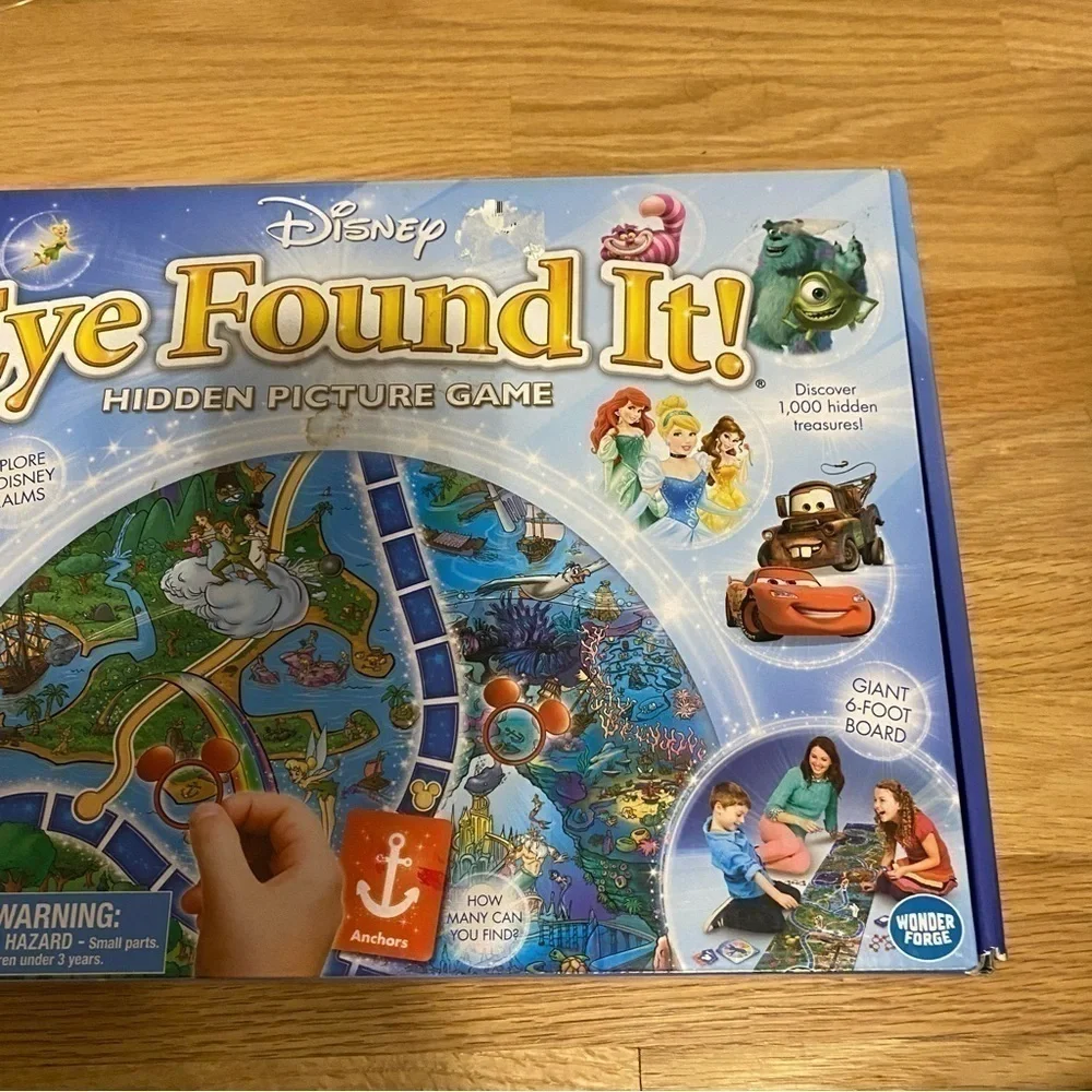 Disney Eye Found It Look and Find Board Game